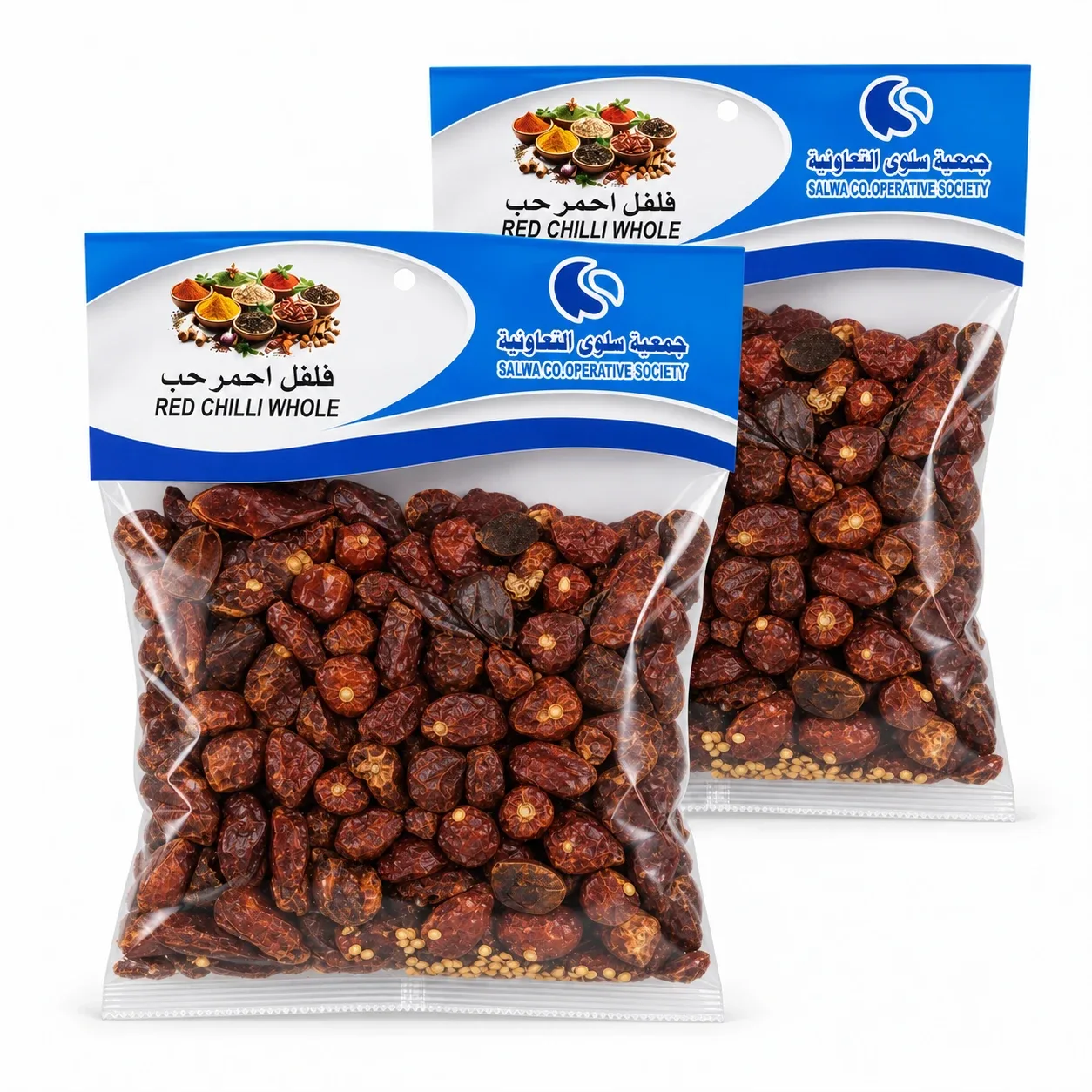 Whole Red Chilli 80g Pack of 2