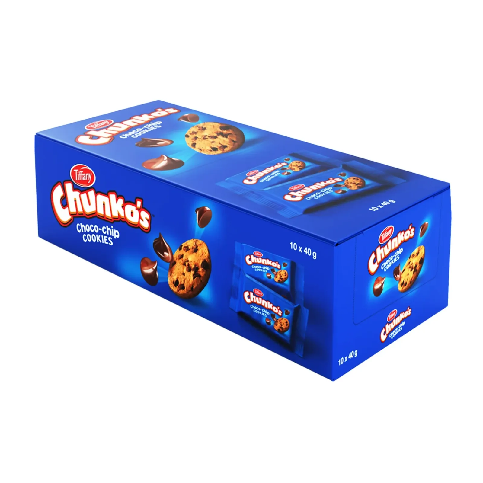 Tiffany Chunkooz Chocolate Chip Cookies 40g