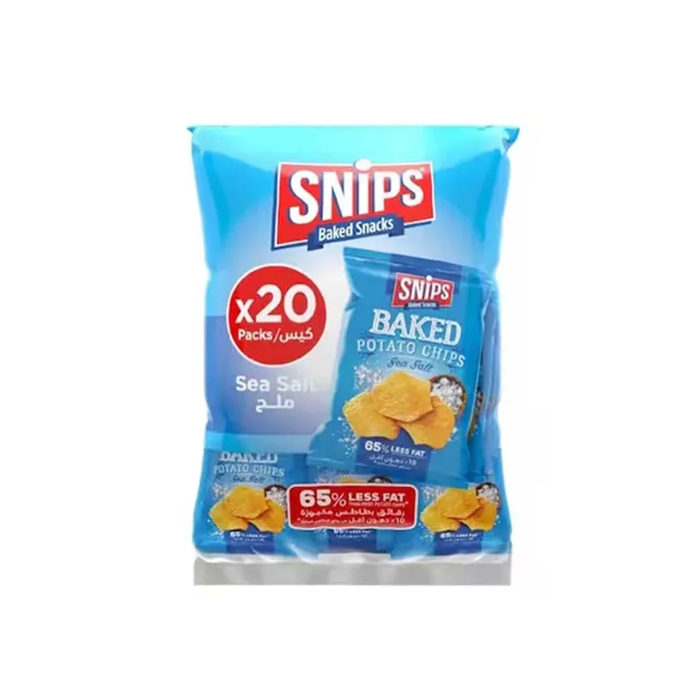 Baked Potato Chips Salted 20 x 12g
