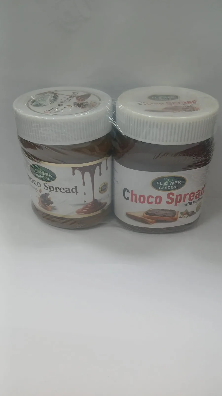 Flower Garden Hazelnut Cream with Cocoa 350g Pack of 2
