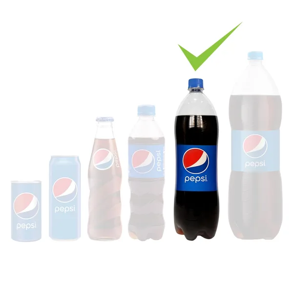 Pepsi Cola Bottle 1.25 Litres (5)