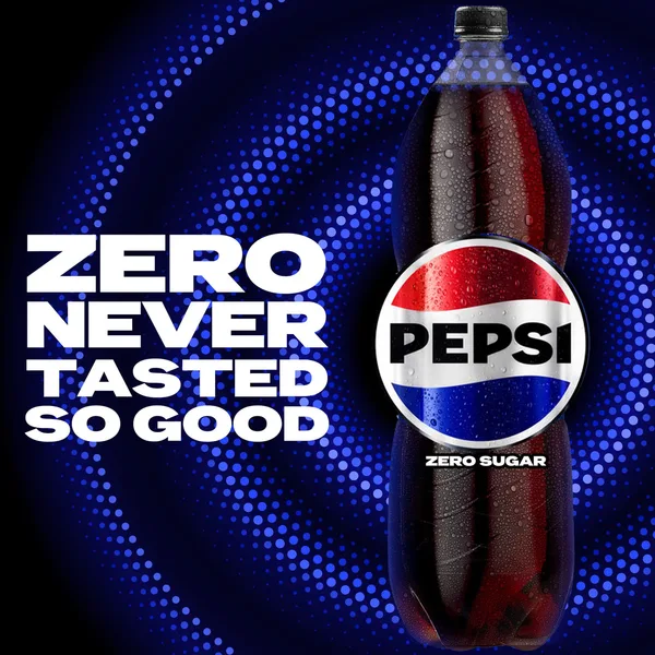 Pepsi Cola Zero Bottle 1.25 Litres (2)