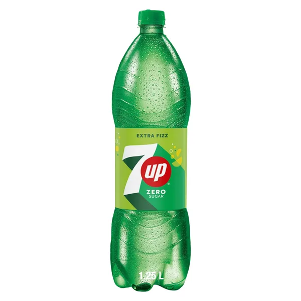 7UP Zero Bottle 1.25 Litres (4)