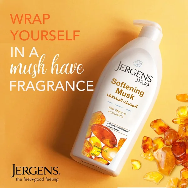 Jergens Softening Musk Body Lotion Value Pack 2 x 400 ml (4)