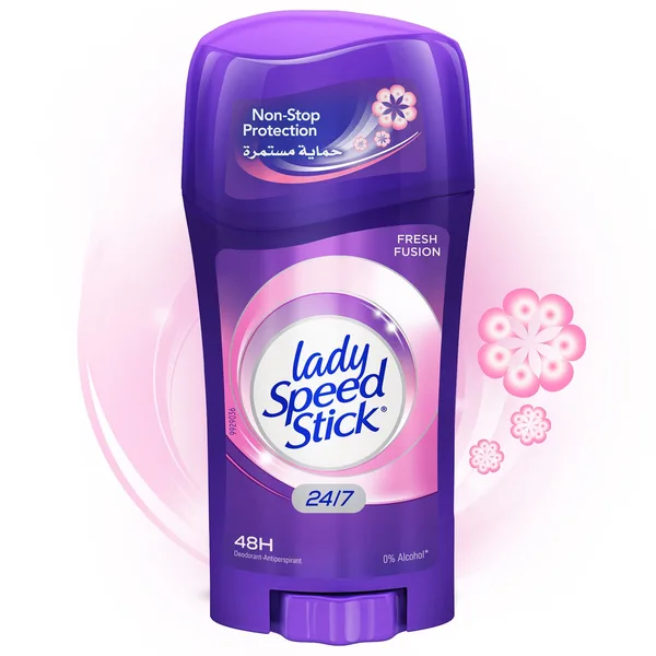 Mennen Lady Speed Stick Deodorant Anti-Perspirant Fresh Fusion 24/7 65 g (2)
