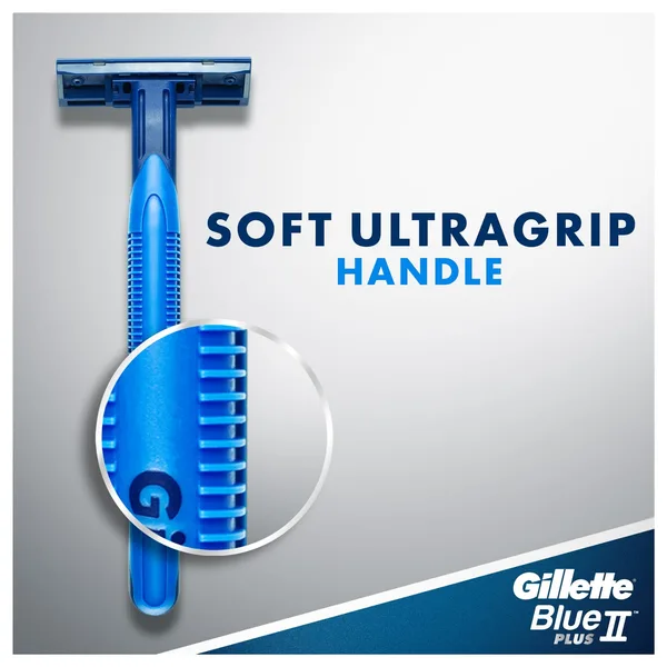 Gillette Blue II Plus Men's Disposable Razors 5 pcs (5)