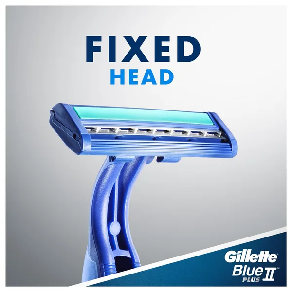 Gillette Blue II Plus Men's Disposable Razors 5 pcs (6)