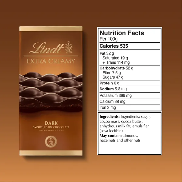 Lindt Extra Creamy Smooth Dark Chocolate 80 g (3)
