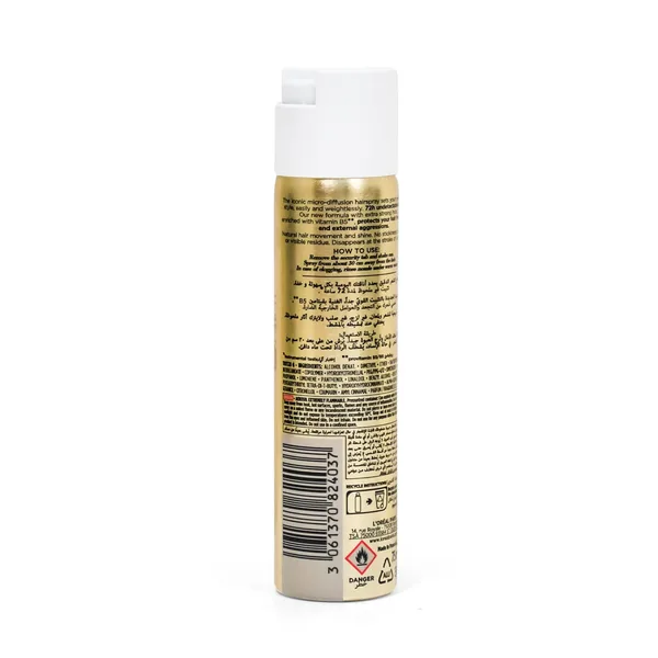 L'Oreal Paris Elnett Extra Strong Hold Micro-Diffusion Hair Spray 75 ml (2)