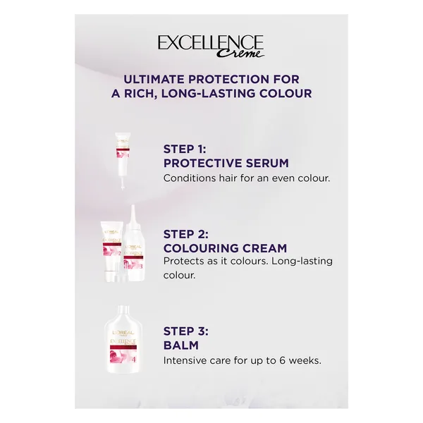 L'Oreal Paris Excellence Creme Color 4 Brown 1 pkt (4)