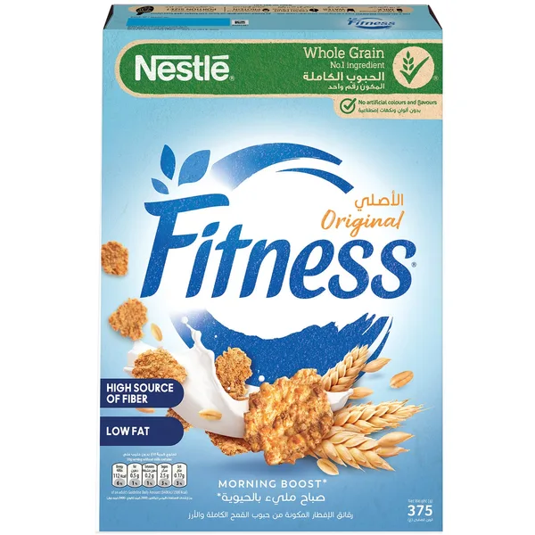 Nestle Fitness Original Breakfast Cereal 375 g (10)