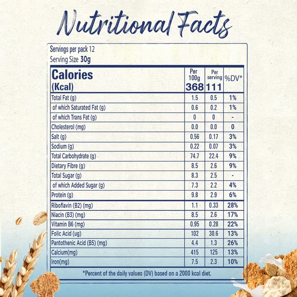 Nestle Fitness Original Breakfast Cereal 375 g (6)