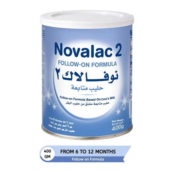 Novalac Stage 2 Follow on Formula From 6-12 Months 400 g (3)