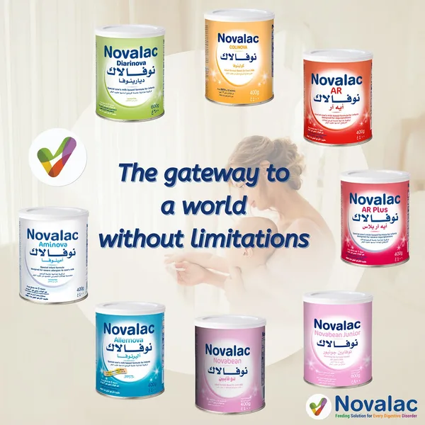 Novalac AR Plus Anti-Regurgitations Infant Milk Formula 0-12 Months 400 g (7)