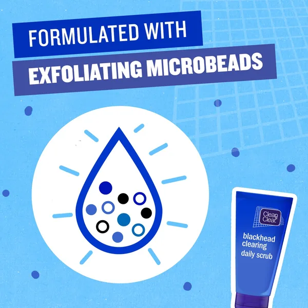 Clean & Clear Daily Scrub Blackhead Clearing 150 ml (3)