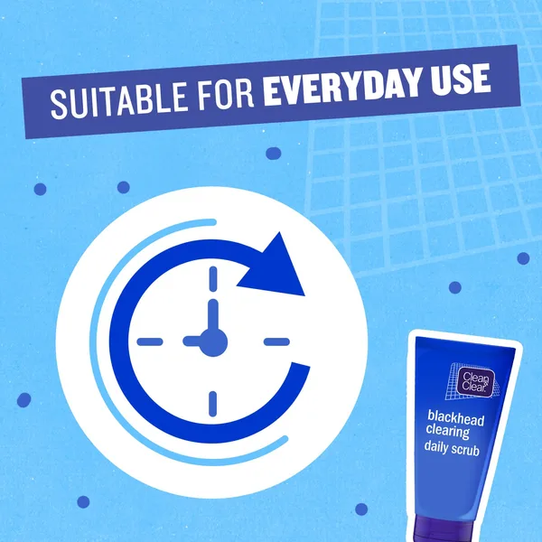 Clean & Clear Daily Scrub Blackhead Clearing 150 ml (5)