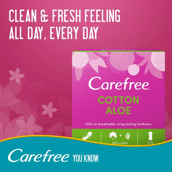 Carefree Panty Liners Cotton Aloe 56 pcs (2)