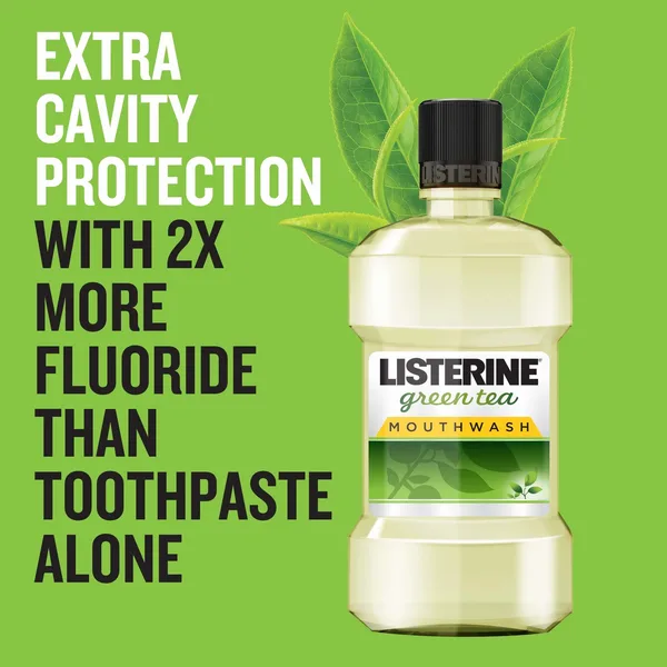 Listerine Mouthwash Green Tea 500 ml (2)