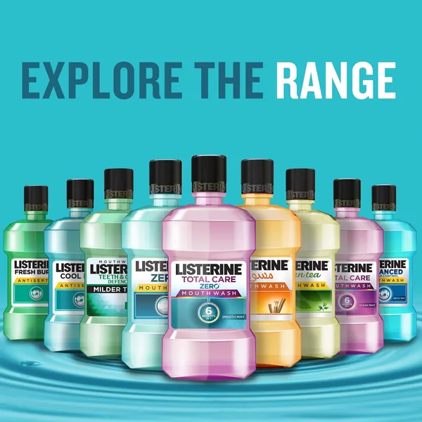 Listerine Mouthwash Green Tea 500 ml (9)