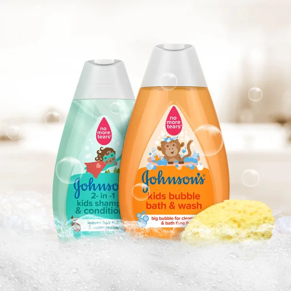 Johnson's Kids Bubble Bath & Wash 300 ml (6)