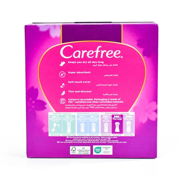 Carefree Plus Large Unscented Panty Liners 64 pcs (2)