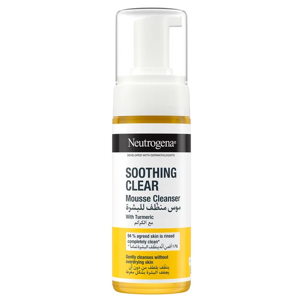Neutrogena Soothing Clear Turmeric Mousse Cleanser 150 ml