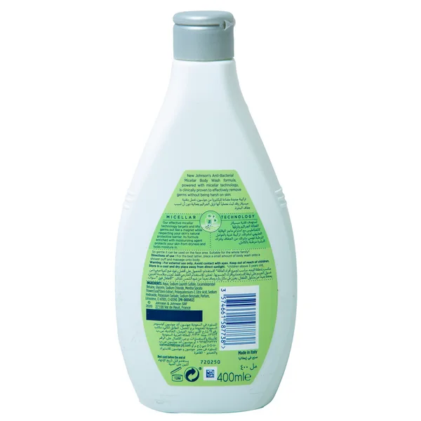 Johnson's Body Wash Anti-Bacterial Micellar Mint 400 ml (2)