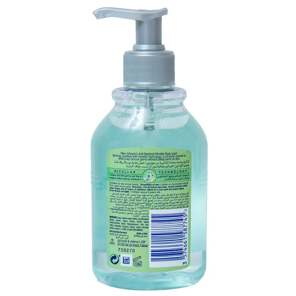 Johnson's Anti-Bacterial Micellar Handwash Mint 300 ml (2)