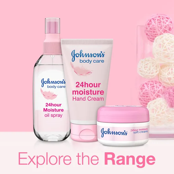 Johnson's 24 Hour Moisture Hand Cream 75 ml (6)