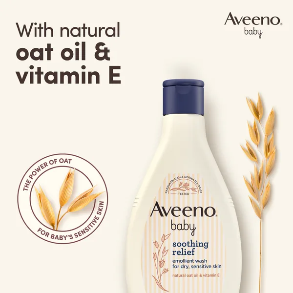Aveeno Baby Soothing Relief Emollient Wash 250 ml (3)