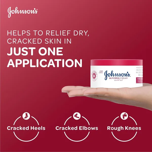 Johnson's Glycerin Cream for Cracked Skin 300 ml (3)