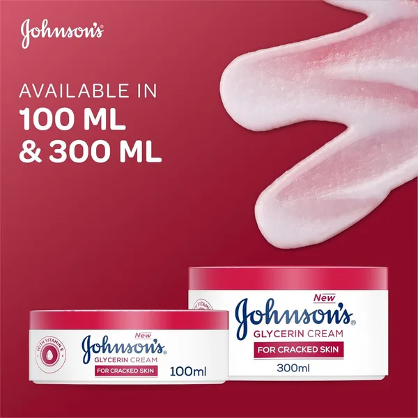 Johnson's Glycerin Cream for Cracked Skin 300 ml (6)
