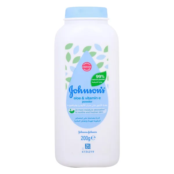 Johnson's Baby Powder Aloe & Vitamin E 200 g
