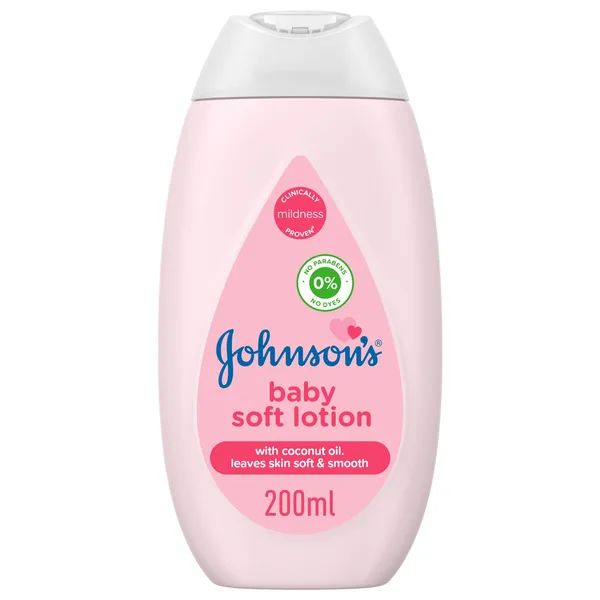 Johnson's Baby Soft Lotion Pink 200 ml
