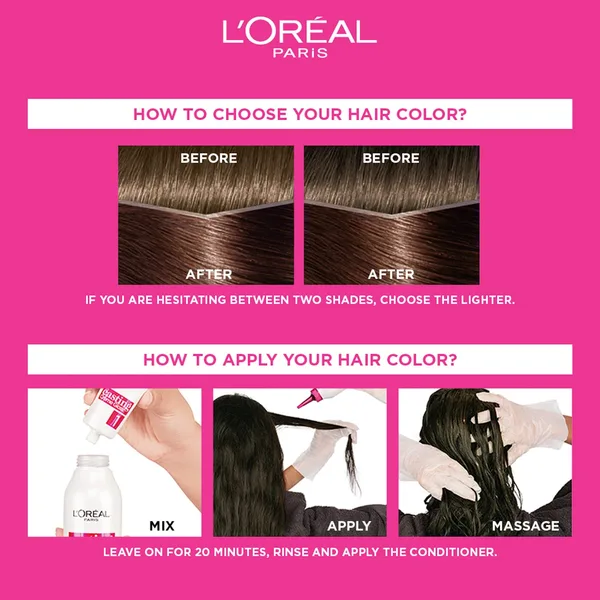 L'Oreal Paris Casting Creme 500 Gloss Light Brown 1 pkt (3)