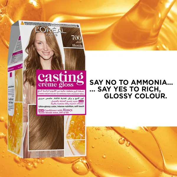 L'Oreal Paris Casting Creme 700 Gloss Blonde 1 pkt (2)