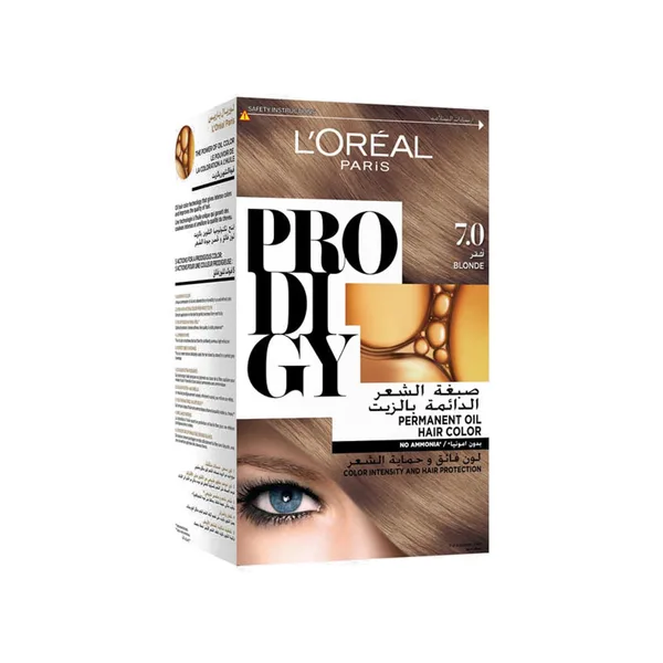 L'Oreal Paris Prodigy Hair Color 7.0 Blonde 1 pkt (2)
