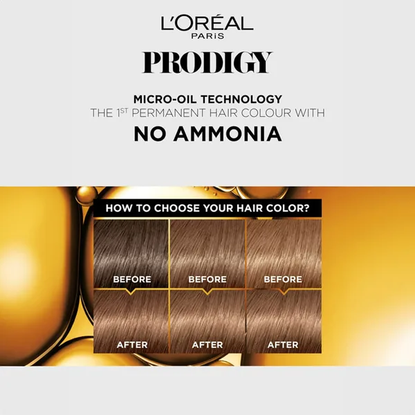 L'Oreal Paris Prodigy Hair Color 7.0 Blonde 1 pkt (4)