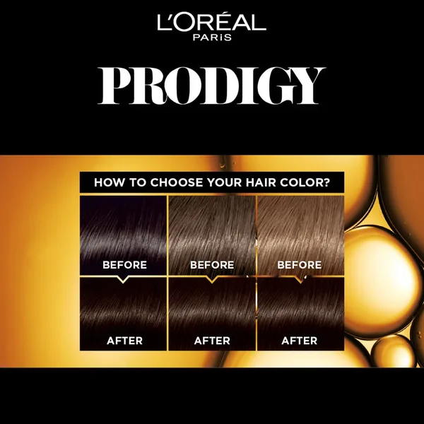 L'Oreal Paris Prodigy Hair Color 5.0 Light Brown 1 pkt (4)