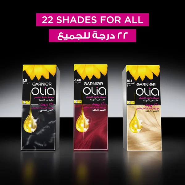 Garnier Olia Permanent Hair Color 6.0 Light Brown 1 pkt (9)