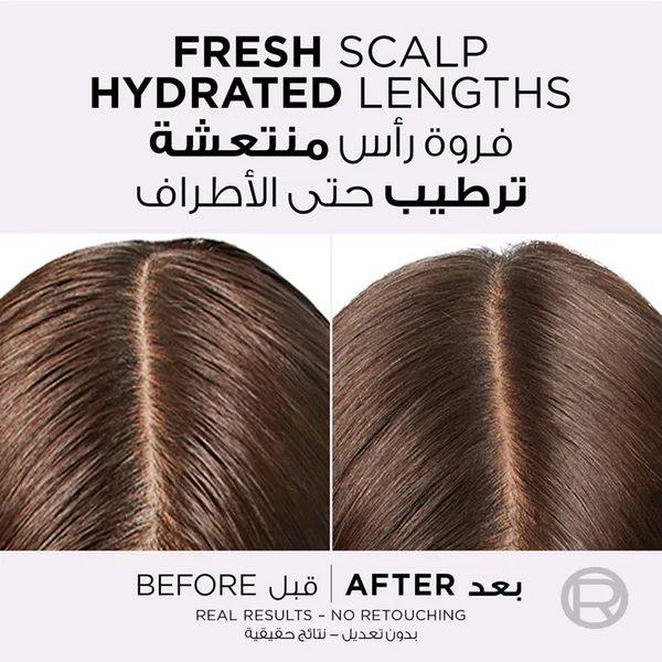 L'Oreal Elvive Hyaluron Pure Shampoo For Oily Scalp & Dehydrated Lengths 400 ml (4)