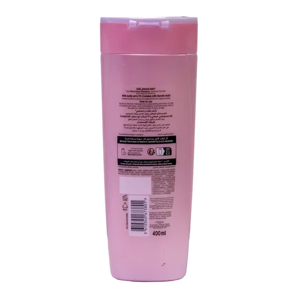 L'Oreal Paris Elvive Glycolic Gloss Extra Gloss Shampoo 400 ml (2)
