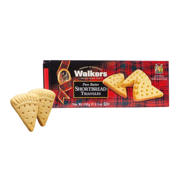 Walkers Pure Butter Shortbread Triangles 150 g (2)