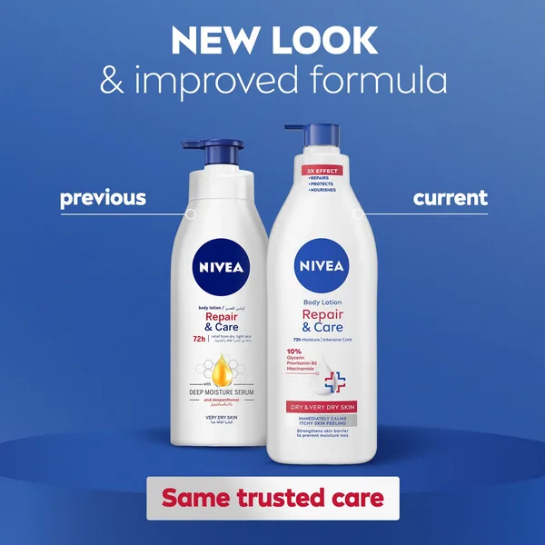 Nivea Body Lotion for Very Dry Skin Repair & Care with Deep Moisture Serum and Dexpanthenol 400 ml (7)