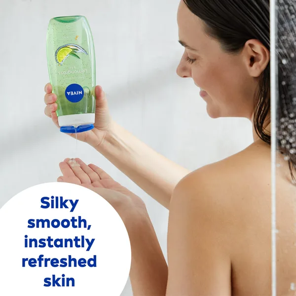 Nivea Lemongrass & Oil Shower Gel Caring Oil Pearls Lemongrass Scent 250 ml (3)