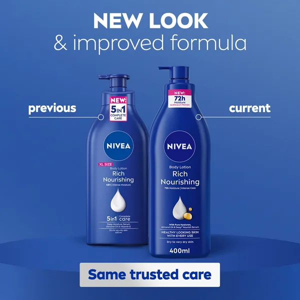 Nivea Body Lotion for Dry to Very Dry Skin Rich Nourishing 400 ml (7)
