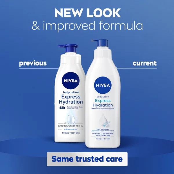 Nivea Body Lotion for Normal to Dry Skin Express Hydration 400 ml (7)