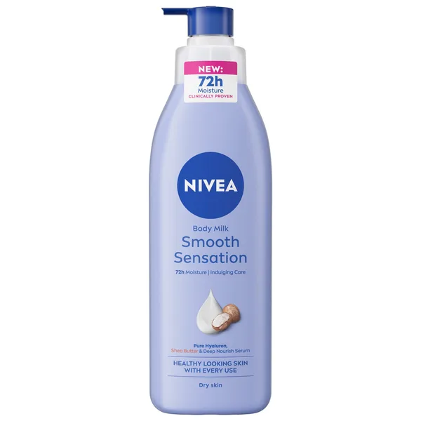 Nivea Body Lotion for Dry Skin Shea Smooth with Deep Moisture Serum 400 ml