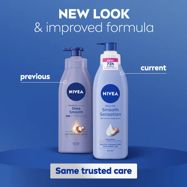 Nivea Body Lotion for Dry Skin Shea Smooth with Deep Moisture Serum 400 ml (7)