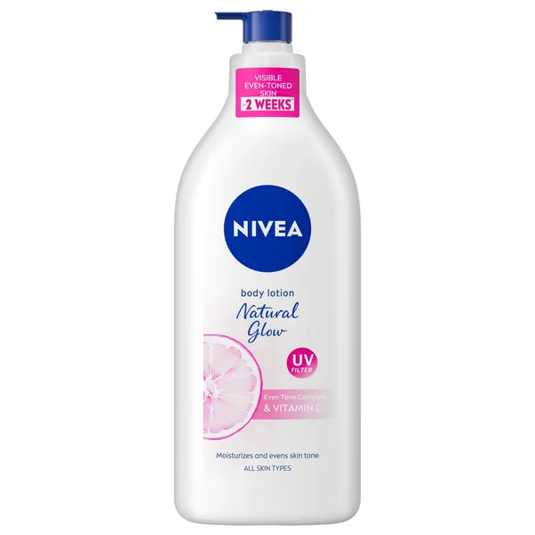 Nivea Body Lotion for Normal to Dry Skin Natural Glow 625 ml